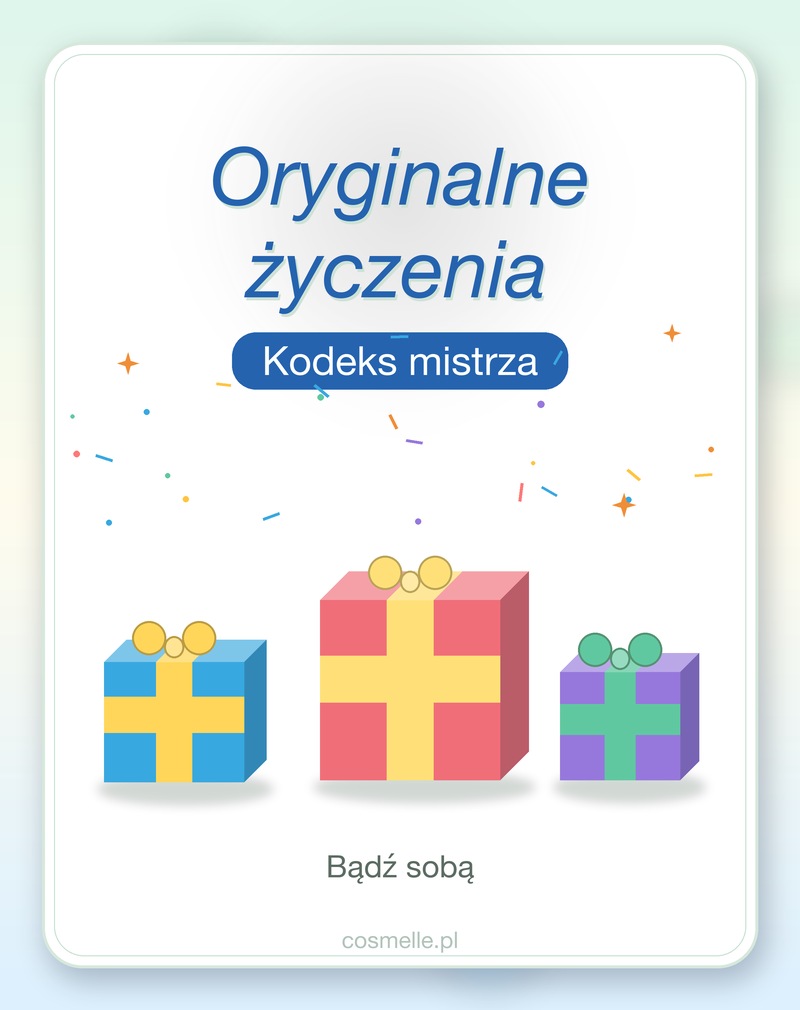 Oryginalne życzenia dla chłopca